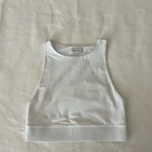 Aritzia Babaton spell-out muscle tank